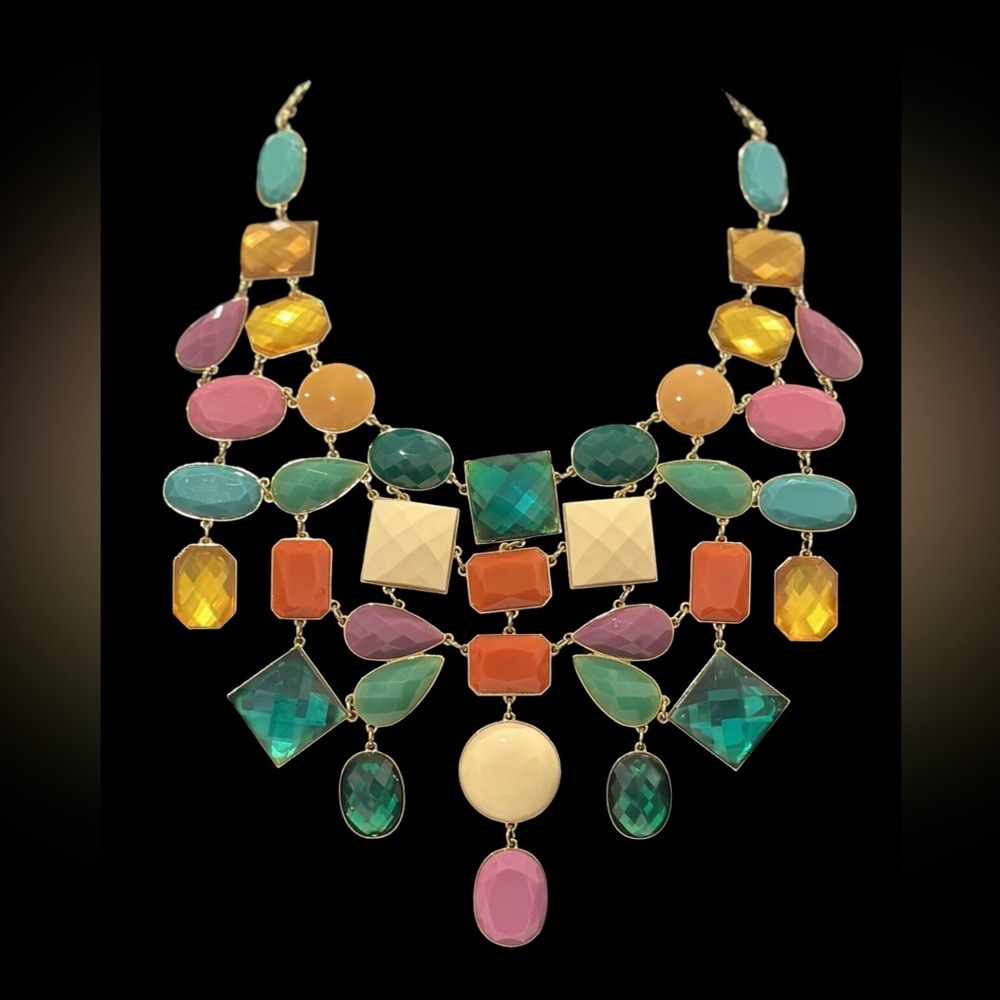 #26 Colleen Lopez Bib Necklace